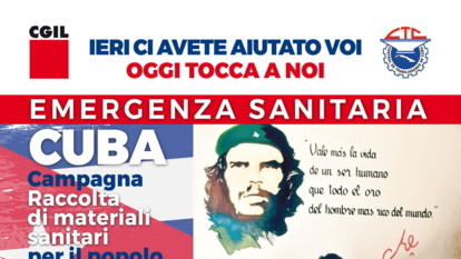 Solidarietà Cuba: Cgil, 26 agosto conferenza stampa su risultati raggiunti