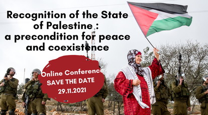 Il 29 novembre Conferenza Europea per il riconoscimento dello stato di Palestina