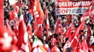 Sciopero generale: CGIL e UIL, adesioni alte con medie dell'85% in molte realtà e settori