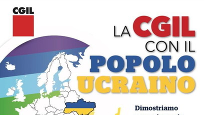 La CGIL con il popolo ucraino