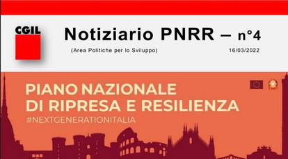 Newsletter 'Notiziario PNRR' - Numero 4