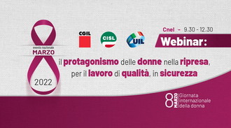 8 marzo 2022 - Giornata internazionale della donna