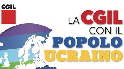 La CGIL con il popolo ucraino. Raccolta beni di prima necessità