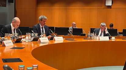 Sindacati incontrano il cancelliere Scholz a Berlino