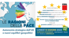 Il 13 giugno iniziativa ‘Le ragioni della Pace. Autonomia strategica dell'UE e nuovi equilibri geopolitici'