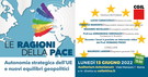 Ue: 13 giugno iniziativa 'Le ragioni della pace', conclude Landini