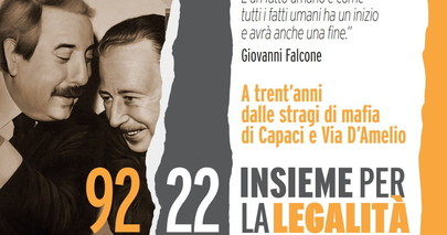 '92-22 Insieme per la legalità' iniziativa Cgil a trent’anni dalle stragi di Capaci e Via D’Amelio