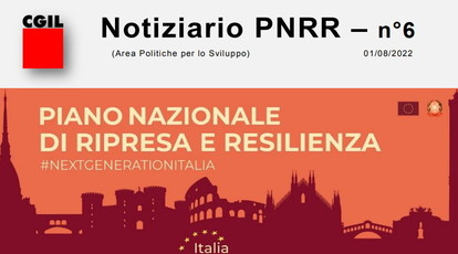 Newsletter 'Notiziario PNRR' - Numero 6