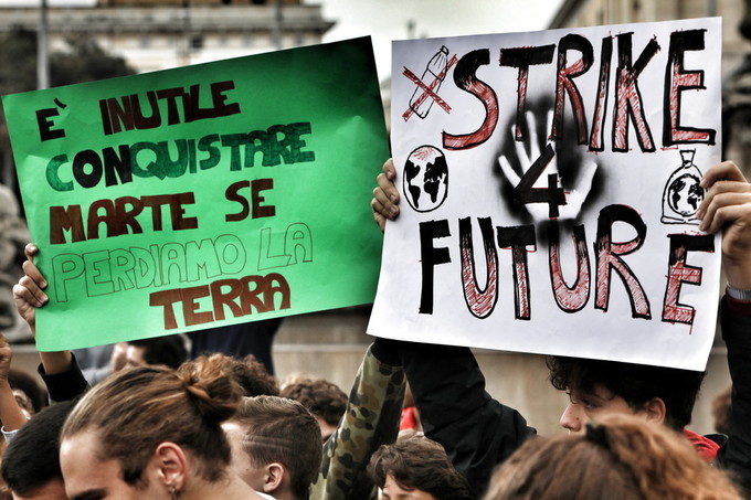 Fridays for future, quarto sciopero globale per il clima © Marco Merlini / Cgil
Roma, 29 novembre 2019
Quarto sciopero globale per il clima nell'ambito dei fridays for future