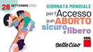 Il 28 settembre è la Giornata internazionale per l'aborto sicuro