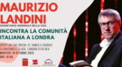 Maurizio Landini incontra la comunità italiana a Londra