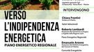 Verso l'indipendenza energetica. Piano energetico regionale