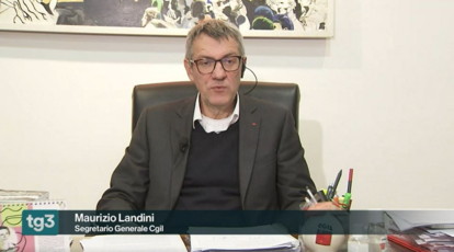 Legge di Bilancio 2023, intervista al Tg3 di Maurizio Landini