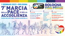 Settima edizione Marcia della pace e dell'accoglienza. 1 gennaio 2023 a Bologna, conclude Maurizio Landini